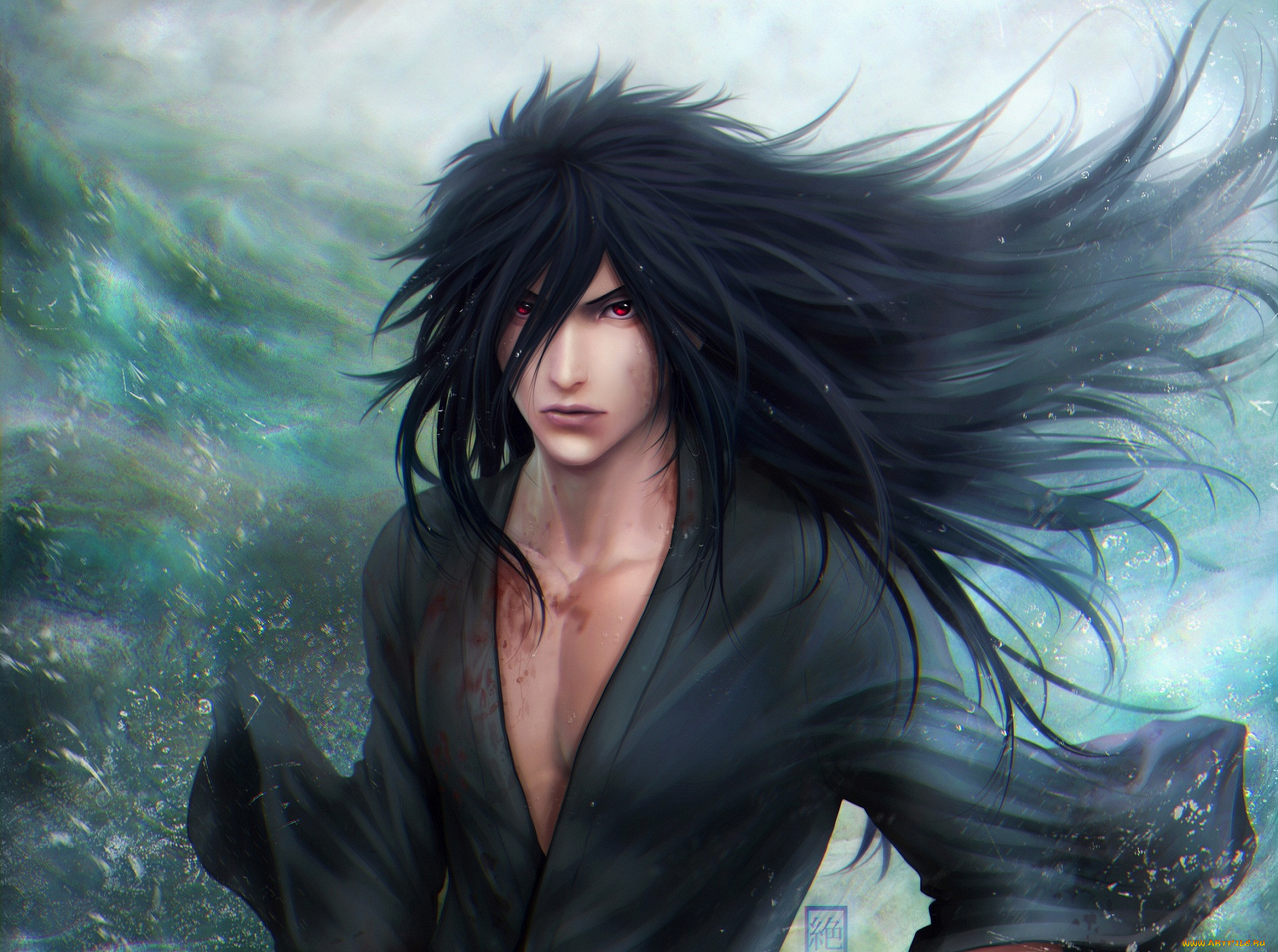 , , naruto, , , , , , zetsuai89, art, uchiha, madara, 